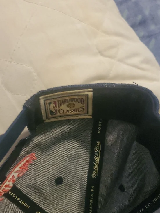 Mitchell & Ness Navy Blue Toronto Raptors Snapback..authentic...🏀 - Picture 5 of 7